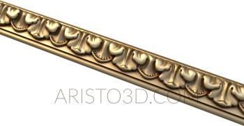 Baguette (BG_0524-9) 3D model for CNC machine