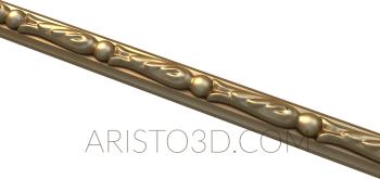 Baguette (BG_0548-9) 3D model for CNC machine