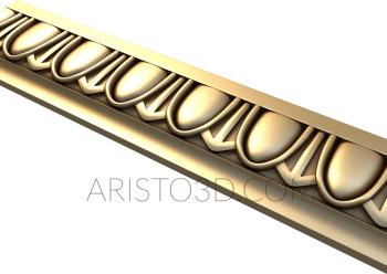 Baguette (BG_0566) 3D model for CNC machine