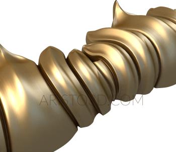 Baguette (BG_0567) 3D model for CNC machine