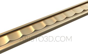 Baguette (BG_0620) 3D model for CNC machine