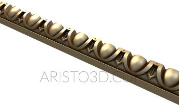 Baguette (BG_0628) 3D model for CNC machine