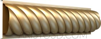 Baguette (BG_0630) 3D model for CNC machine