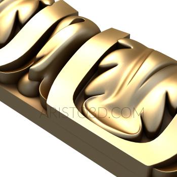 Baguette (BG_0646) 3D model for CNC machine