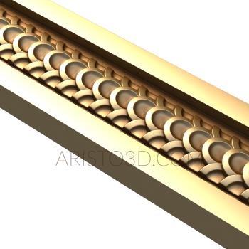 Baguette (BG_0666) 3D model for CNC machine