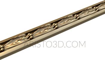 Baguette (BG_0671) 3D model for CNC machine