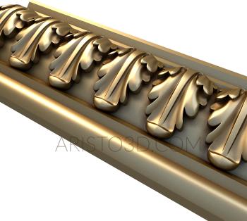 Baguette (BG_0675) 3D model for CNC machine