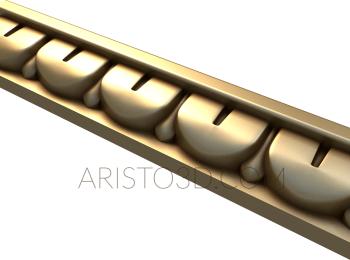 Baguette (BG_0690) 3D model for CNC machine