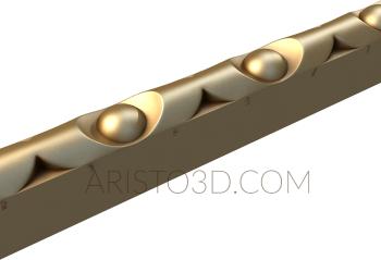 Baguette (BG_0696) 3D model for CNC machine