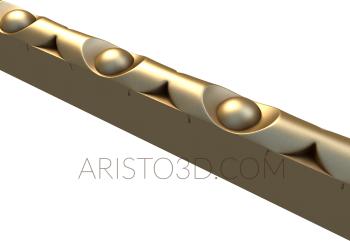 Baguette (BG_0696) 3D model for CNC machine