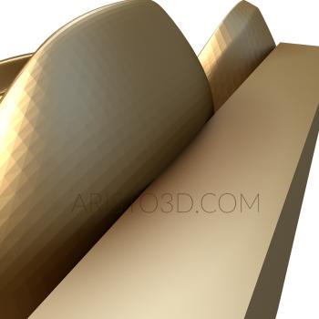 Baguette (BG_0699) 3D model for CNC machine