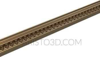 Baguette (BG_0710) 3D model for CNC machine