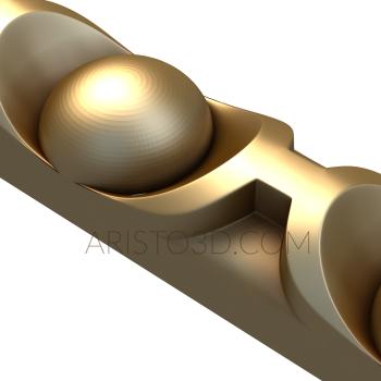 Baguette (BG_0719) 3D model for CNC machine