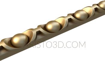 Baguette (BG_0719) 3D model for CNC machine