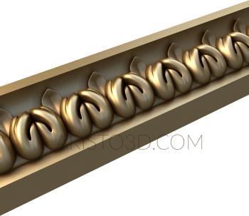 Baguette (BG_0721) 3D model for CNC machine