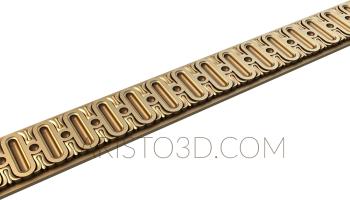 Baguette (BG_0725) 3D model for CNC machine