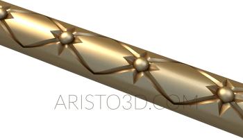 Baguette (BG_0752) 3D model for CNC machine