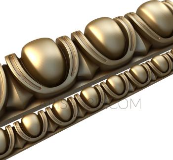 Baguette (BG_0781) 3D model for CNC machine