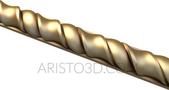 Baguette (BG_0792) 3D model for CNC machine