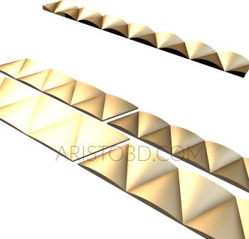 Baguette (BG_0795) 3D model for CNC machine