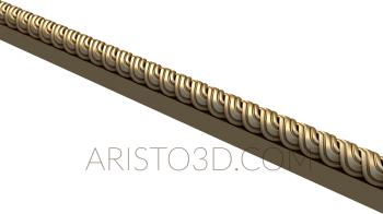 Baguette (BG_0797) 3D model for CNC machine