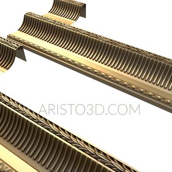 Baguette (BG_0809) 3D model for CNC machine