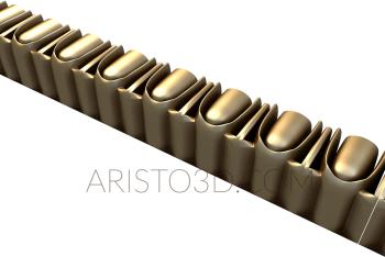 Baguette (BG_0818) 3D model for CNC machine