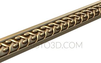 Baguette (BG_0890) 3D model for CNC machine