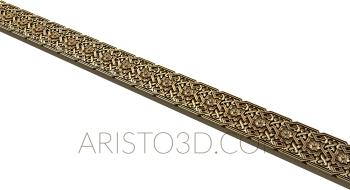 Baguette (BG_0897) 3D model for CNC machine