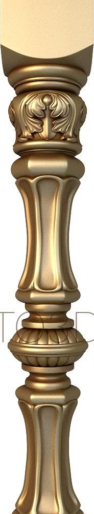 Balusters (BL_0005) 3D model for CNC machine