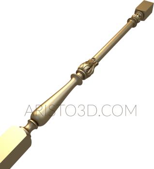 Balusters (BL_0579) 3D model for CNC machine
