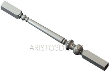 Balusters (BL_0595) 3D model for CNC machine