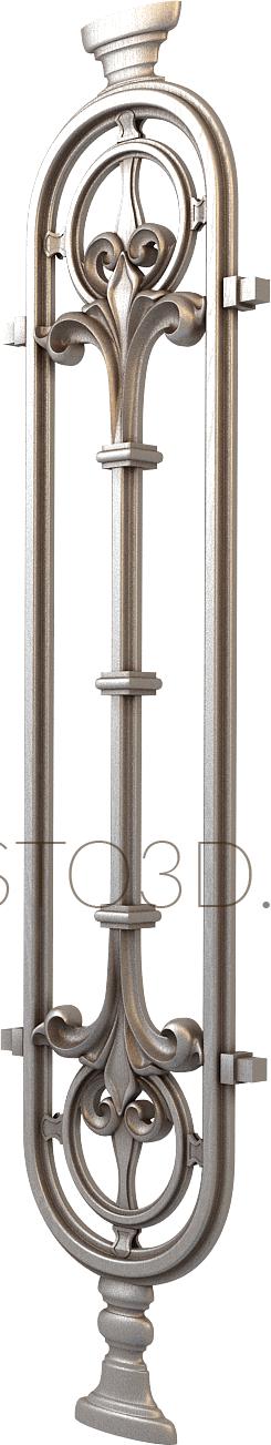 Balusters (BL_0602) 3D model for CNC machine