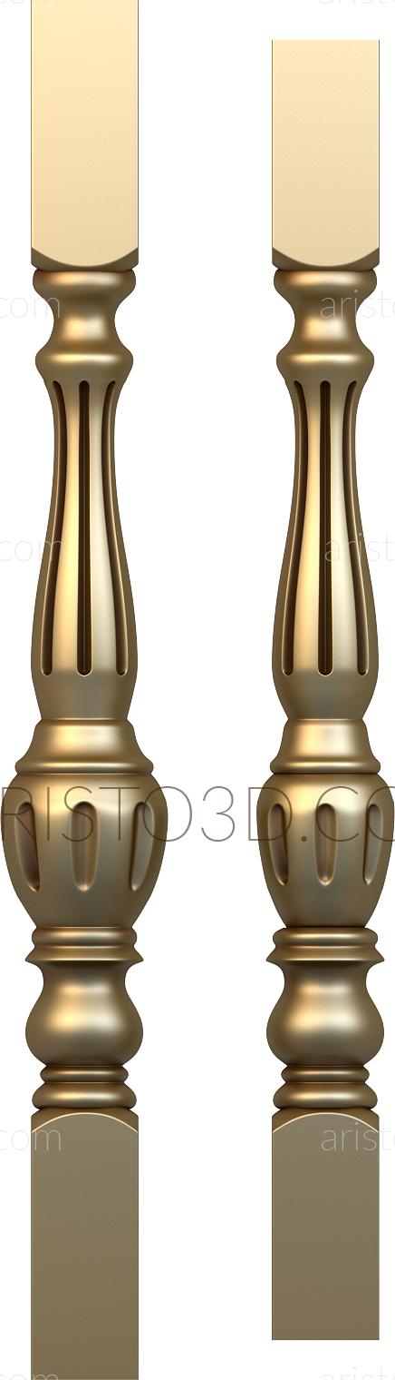 Balusters (BL_0604) 3D model for CNC machine