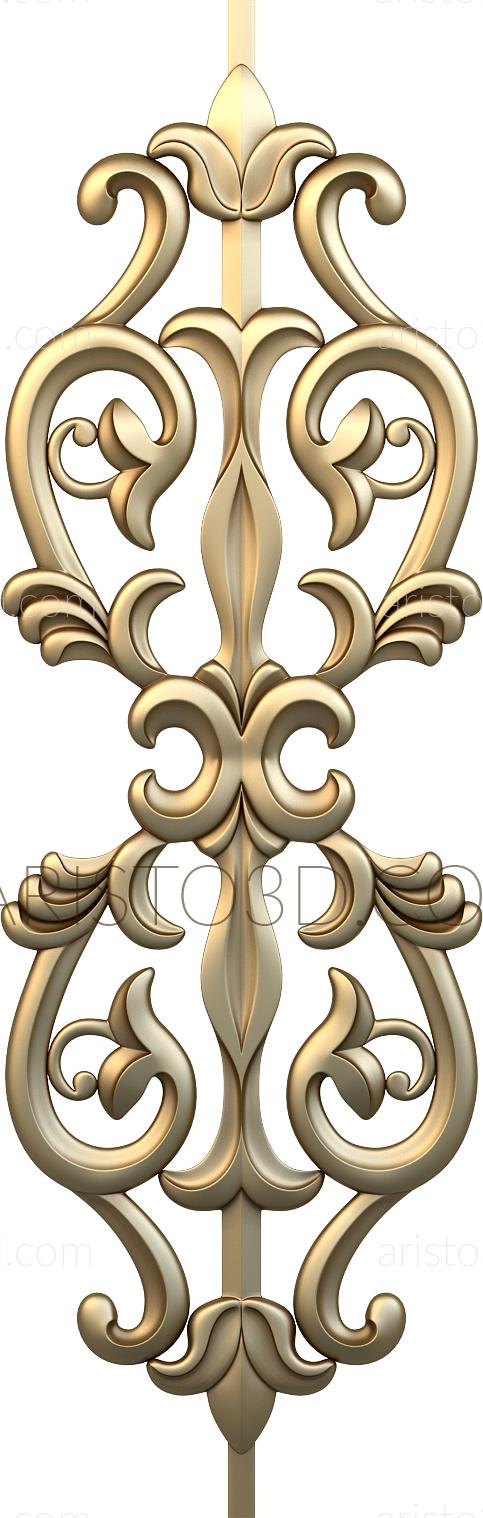 Balusters (BL_0623) 3D model for CNC machine