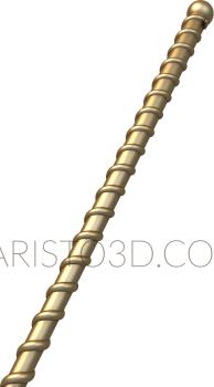 Balusters (BL_0639) 3D model for CNC machine