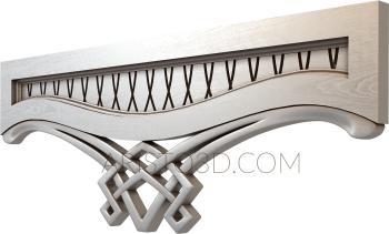Table aprons (CR_0018) 3D model for CNC machine