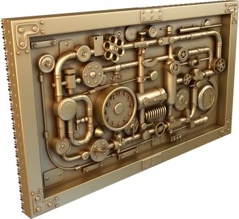 Clocks (CH_0021) 3D model for CNC machine
