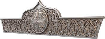 Free examples of 3d stl models (Decorative crown on the door. Download free 3d model for cnc - USDCR_0041) 3D