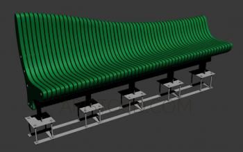 Sofas (DIV_0090) 3D model for CNC machine