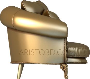 Sofas (DIV_0095) 3D model for CNC machine