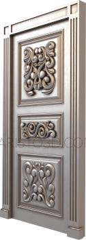 Doors (DVR_0072) 3D model for CNC machine
