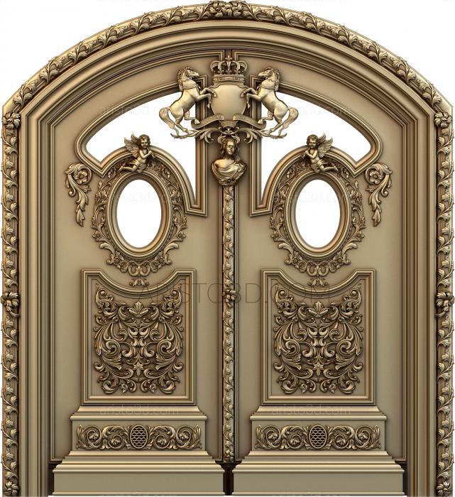 Doors (DVR_0114) 3D model for CNC machine