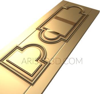 Doors (DVR_0118) 3D model for CNC machine