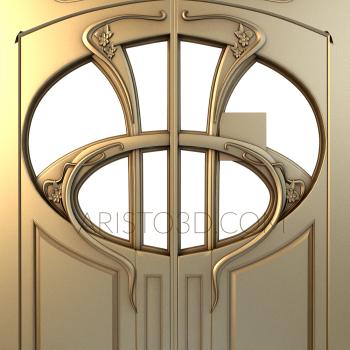 Doors (DVR_0132) 3D model for CNC machine