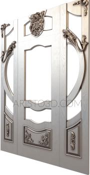Doors (DVR_0164) 3D model for CNC machine
