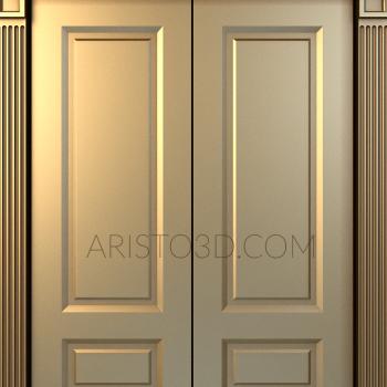 Doors (DVR_0204) 3D model for CNC machine