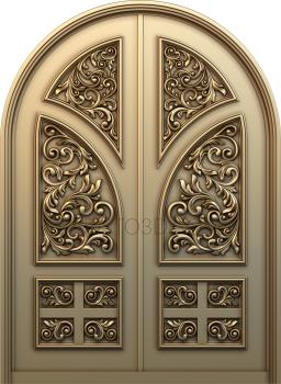 Doors (DVR_0207) 3D model for CNC machine
