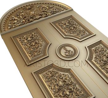 Doors (DVR_0219) 3D model for CNC machine