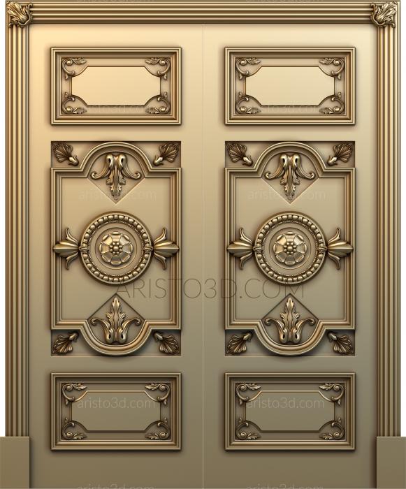 Doors (DVR_0241) 3D model for CNC machine